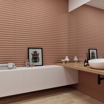 Настенная плитка Wow (Вау) Faces Hill Tan 5x40 см