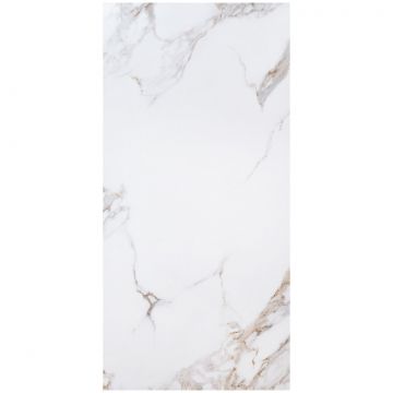 Керамогранит Голдис Тайл Carrera 120х60 см белый сатинированный, White Silky Rectified, Goldis Tile