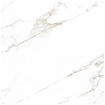 Керамогранит Голдис Тайл Rozalin 60х60 см белый матовый, White Rectified, Goldis Tile