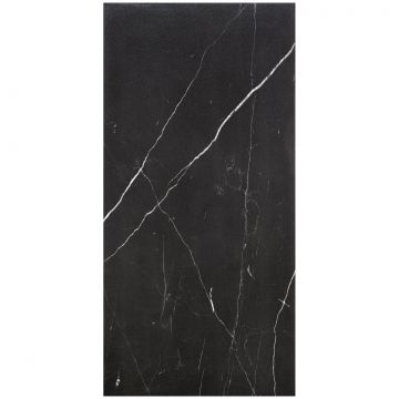 Керамогранит Голдис Тайл Black Burn 120х60 см черный лаппатированный, Semi Polished, Goldis Tile