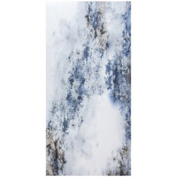 Керамогранит Голдис Тайл Pastel 120х60 см голубой сатинированный, Blue Silky Rectified, Goldis Tile