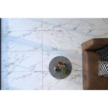 Керамогранит Goldis Tile (Голдис Тайл) Rozalin White матовый ректификат размер 60х120 см, K2AA0RZ000G1MO