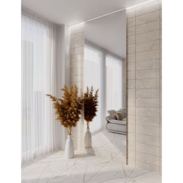 Настенная плитка Pieza Ceramica (Пьеза Керамика) Marfil MR00 белая глянцевая 20х50 см, MR002050G