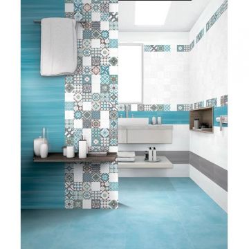 Керамогранит iTiles (Айтайлс) Charme Cristal Cementina Mix 20x60 см