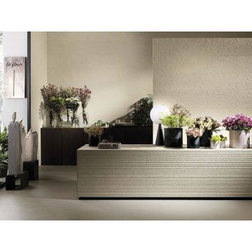 Керамическая плитка Fap Ceramiche (Фап Керамик) Lumina Stone LS Flower Beige 30.5x91.5 см, fOIR