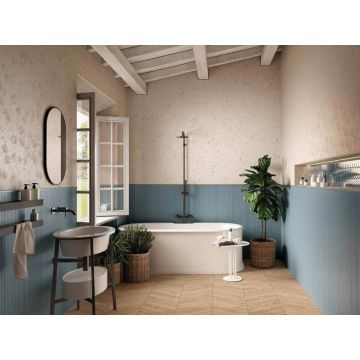 Керамическая плитка Fap Ceramiche (Фап Керамик) True Color Groove Blue ректификат 50x120 см, fTDY