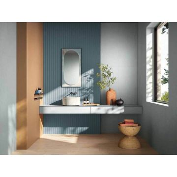 Керамическая плитка Fap Ceramiche (Фап Керамик) True Color Groove Blue ректификат 50x120 см, fTDY