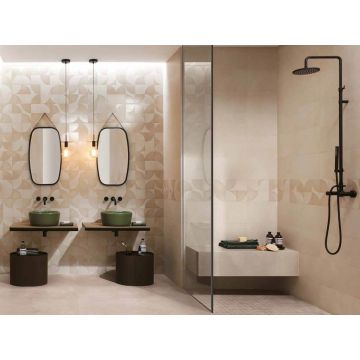 Керамическая плитка Fap Ceramiche (Фап Керамик) Mat&More Beige 25x75 см, f0T9