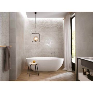 Керамическая плитка Fap Ceramiche (Фап Керамик) Mat&More White 25x75 см, f0VD