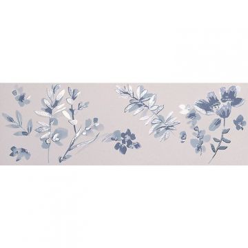 Керамическая плитка Fap Ceramiche (Фап Керамик) Deco&More Flower Blue ректификат 30,5x91,5 см, fRCK