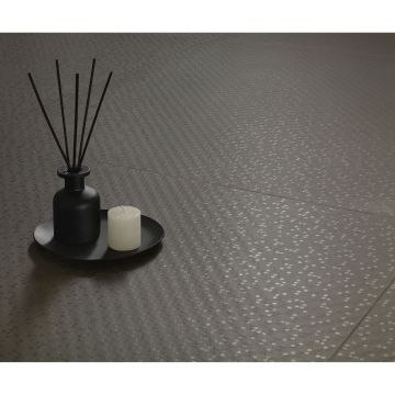 Керамогранит Settecento (Сетеченто) Aguas Plain Graphite ректификат 90x90 см, 118402