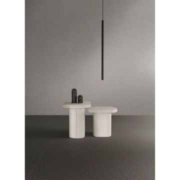 Керамогранит Settecento (Сетеченто) Aguas Plain Graphite ректификат 90x90 см, 118402