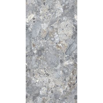 Керамогранит Seratonia (Сератониа) Smoke Nero полированный 60x120 см