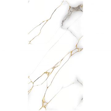 Керамогранит Сератония Glossy 120х60 см белый полированная SERATO WHITE, Seratonia