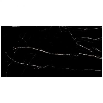 Керамогранит Дюна Nero Marquina 120х60 см черный ректификат RP-238571, Duna