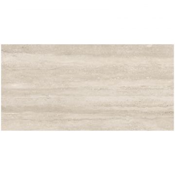Керамогранит Дюна Travertine 120х60 см бежевый ректификат RP-251895, Vain Cut Beige 4D, Duna