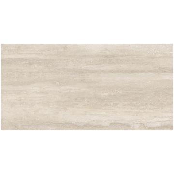 Керамогранит Дюна Travertine 120х60 см бежевый ректификат RP-251895, Vain Cut Beige 4D, Duna