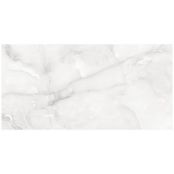 Керамогранит Дюна Snow Onyx Ice Satin 60х120 см белый ректификат RP-238588, Ice Satin, Duna