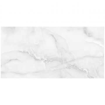 Керамогранит Дюна Snow Onyx Ice Satin 60х120 см белый ректификат RP-238588, Ice Satin, Duna