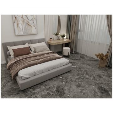 Керамогранит Дюна Shadestone 60х60 см черный ректификат RP-238592, Black Polish Sugar, Duna