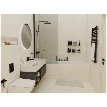 Керамогранит Дюна Cemento 120х60 см бежевый ректификат CE0L63M01, Ivory Carving, Duna