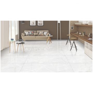Керамогранит Дюна Talisman Onyx Sugar 60x120 см белый ректификат RP-238270, Sugar, Duna