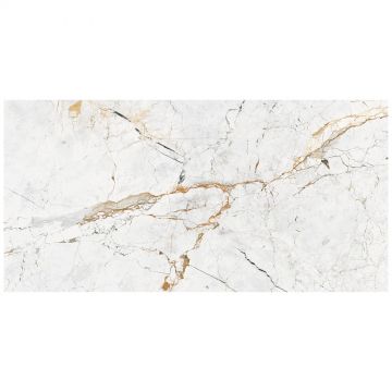 Керамогранит Дюна Magnum 120х60 см белый RP-238671, White Carving, Duna
