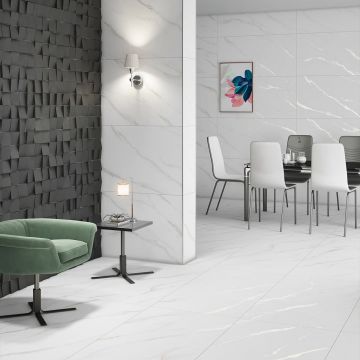 Керамогранит Planet Ceramics (Планет Керамикс) Crv Andora White matt 60x120 см Матовая