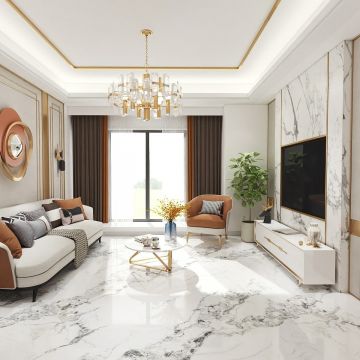 Керамогранит Planet Ceramics (Планет Керамикс) PXF 484 золото полированный 60x120 см