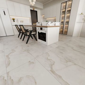 Керамогранит Planet Ceramics (Планет Керамикс) UKDD 30 золото полированный 60x120 см