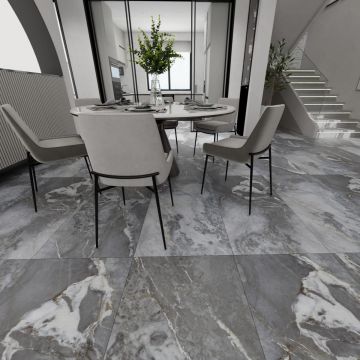Керамогранит Planet Ceramics (Планет Керамикс) UKSE 12 золото полированный 60x120 см