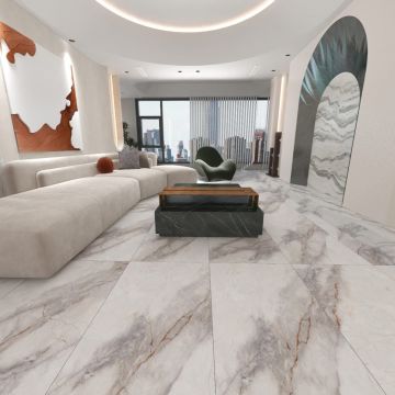 Керамогранит Planet Ceramics (Планет Керамикс) UKSL 704 золото полированный 60x120 см