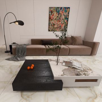 Керамогранит Planet Ceramics (Планет Керамикс) UKSL 2417 золото полированный 60x120 см