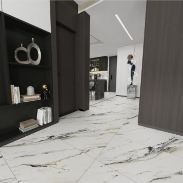 Керамогранит Planet Ceramics (Планет Керамикс) UKSL 2412 золото полированный 60x120 см