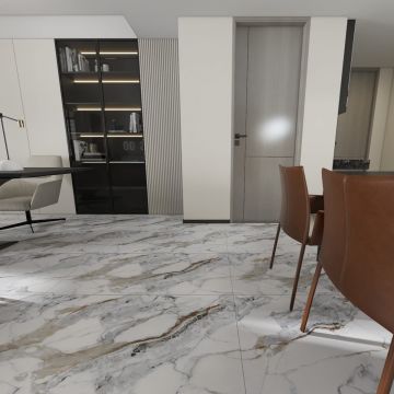 Керамогранит Planet Ceramics (Планет Керамикс) UKYF 6277 золото полированный 60x120 см
