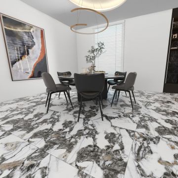 Керамогранит Planet Ceramics (Планет Керамикс) UK-888 золото полированный 80х80 см