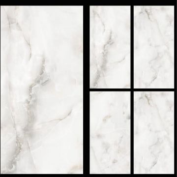 Керамогранит Planet Ceramics (Планет Керамикс) Onyx Silver полированный 60x120 см