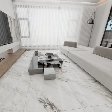 Керамогранит Planet Ceramics (Планет Керамикс) UKP-574 золото полированный 80х80 см