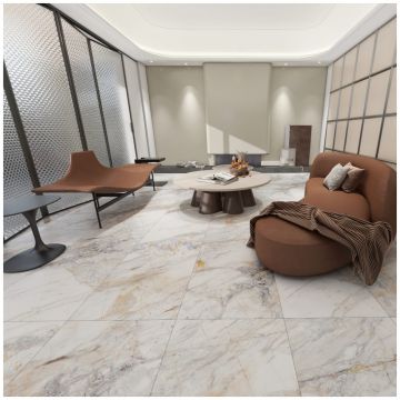 Базовая плита Планет Керамикс 60x120 см золотой полированная Uksl 2598, Planet Ceramics
