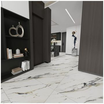 Керамогранит Планет Керамикс 60х120 см золотой полированная Uksl 2412, Planet Ceramics