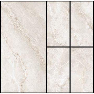 Керамогранит Planet Ceramics (Планет Керамикс) Renova Silver полированный 60x120 см