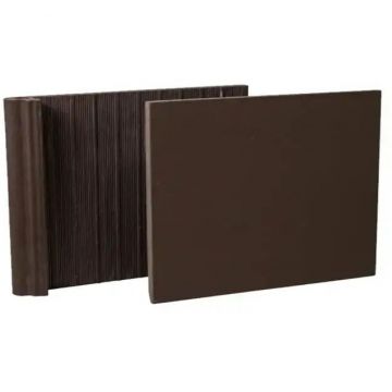 Ступень клинкерная Albottega (Альботтега) фронтальная флорентинер Скала Шоколад 32х33х1.4 см (4 шт/уп)