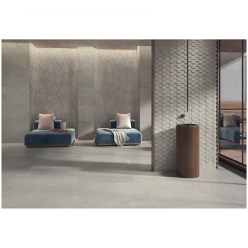 Керамогранит Albottega Legame Lead Ret 60х120 см серый, белый B71330