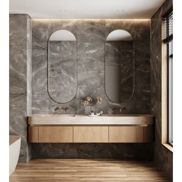 Керамогранит Arcadia Ceramica (Аркадиа Керамика) Pulpis Nero Lappato 60х120 см, CL4002-A