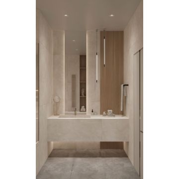 Керамогранит Arcadia Ceramica (Аркадиа Керамика) Cementum Bianco 60х120 см, RT7002-A