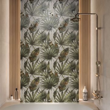 Керамогранит Arcadia Ceramica (Аркадиа Керамика) Bierzo White Decor Glue Art 60х120 см, GL1003-D