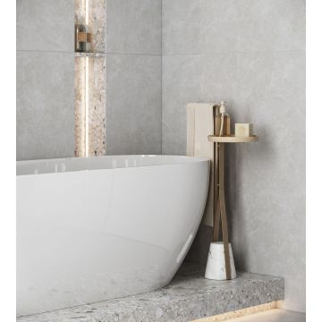 Керамогранит Arcadia Ceramica (Аркадиа Керамика) Oviedo Silver Solido 60х120 см, SL1003-A