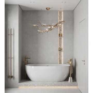 Керамогранит Arcadia Ceramica (Аркадиа Керамика) Gliato Terrazzo Solido 60х120 см, SL1001-A