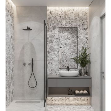 Керамогранит Arcadia Ceramica (Аркадиа Керамика) Terragona Silver Solido 60х120 см, SL1004-A