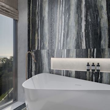 Керамогранит Arcadia Ceramica (Аркадиа Керамика) Brazzilian Black Shape+Glue 60х120 см, SH1002-G